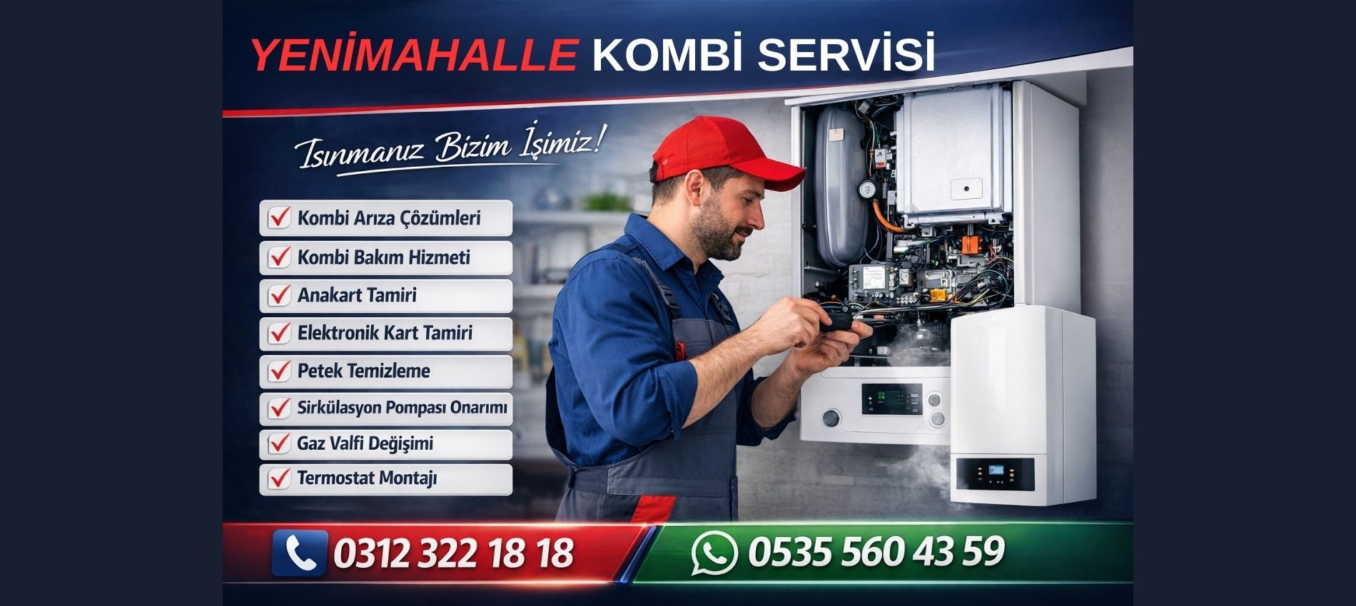 Yenimahalle Kombi Servisi